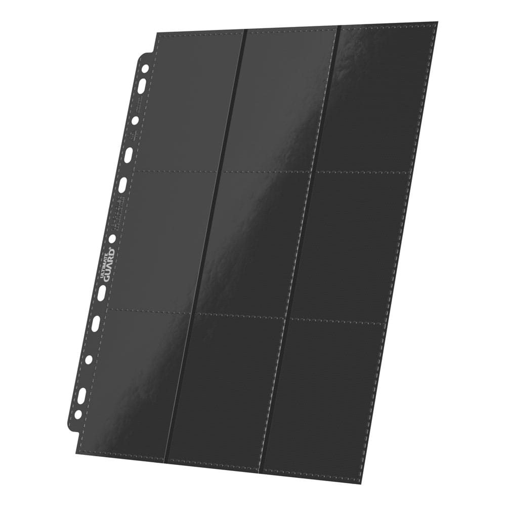 Ultimate Guard 18-Pocket Pages Side-Loading (10) - Black P061783