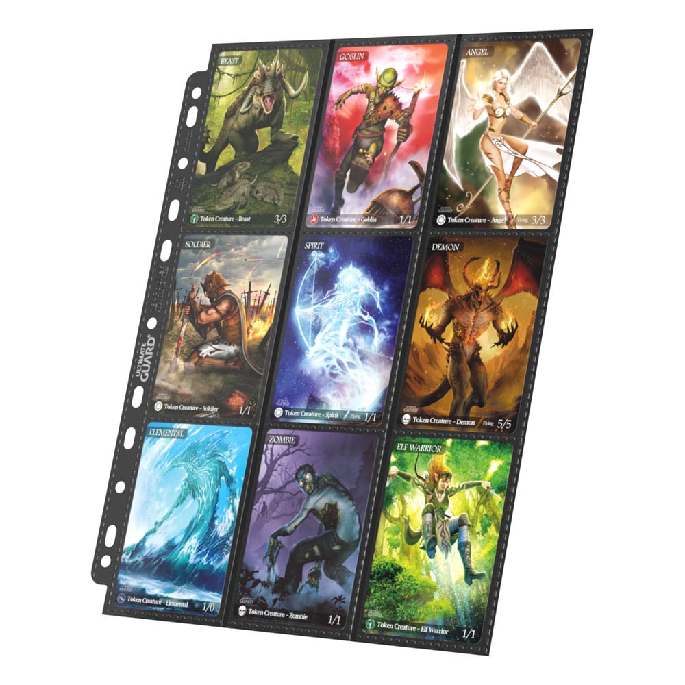Ultimate Guard 18-Pocket Pages Side-Loading (10) - Black P061783