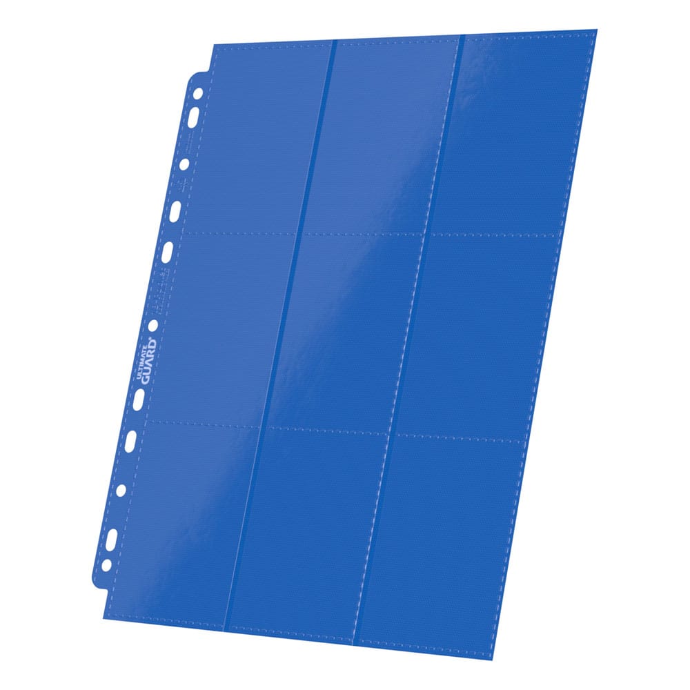 Ultimate Guard 18-Pocket Pages Side-Loading (10) - Blue P061785