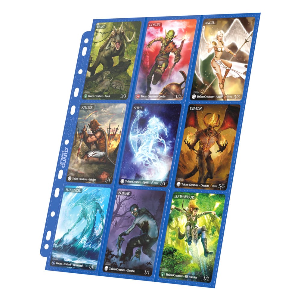 Ultimate Guard 18-Pocket Pages Side-Loading (10) - Blue P061785