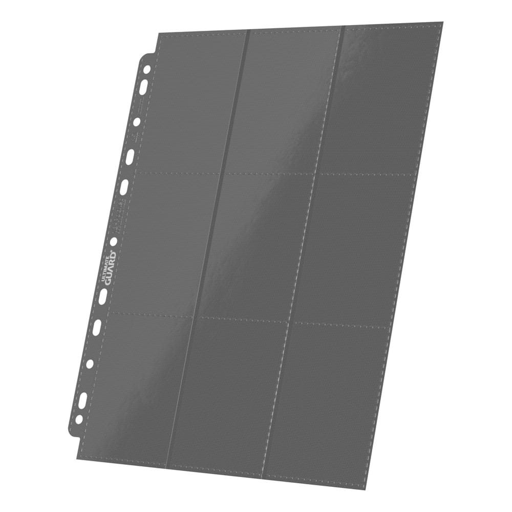 Ultimate Guard 18-Pocket Pages Side-Loading (10) - Grey P061788