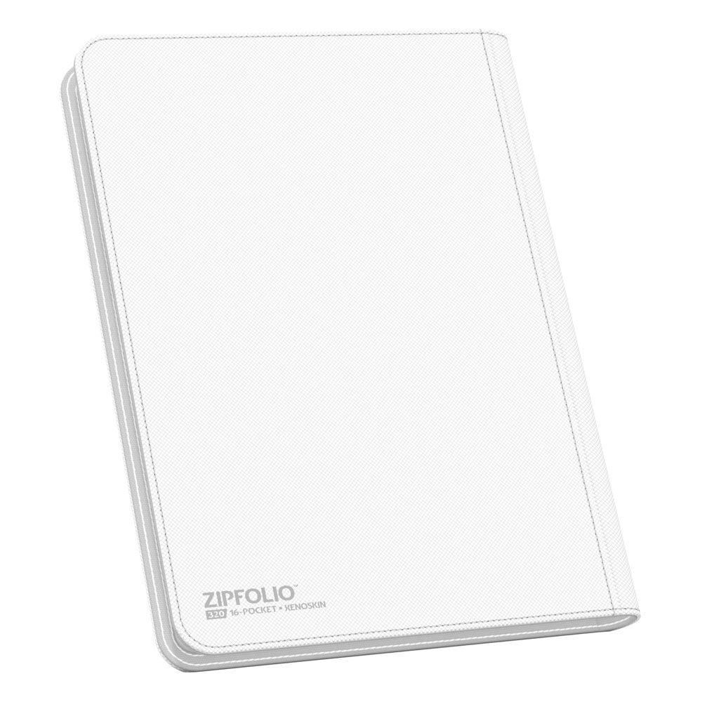 Ultimate Guard Zipfolio 320 16-Pocket Xenoskin - White P061795