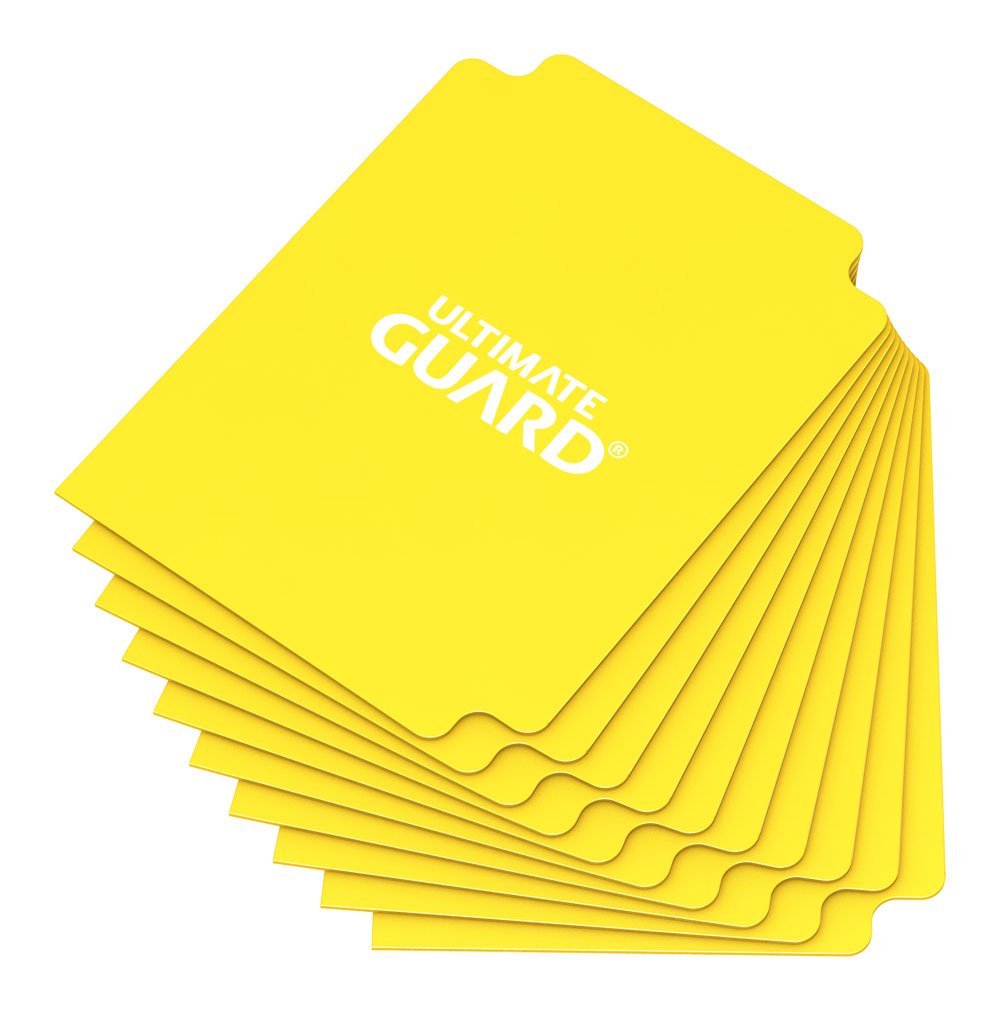 Ultimate Guard Card Dividers Standard Size (10) - Yellow P061805
