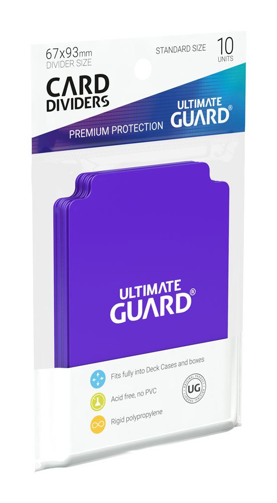 Ultimate Guard Card Dividers Standard Size (10) - Purple P061807
