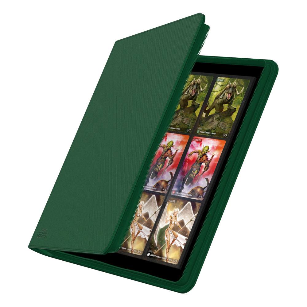 Ultimate Guard Zipfolio 480  24-Pocket Xenoskin - Green P061813