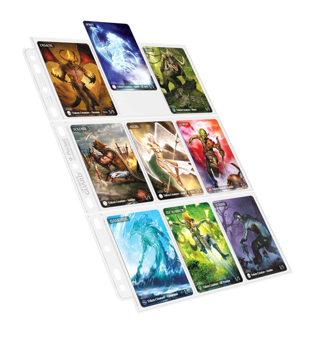 Ultimate Guard 9-Pocket Pages Top-Loading (100) - Transparent P061865
