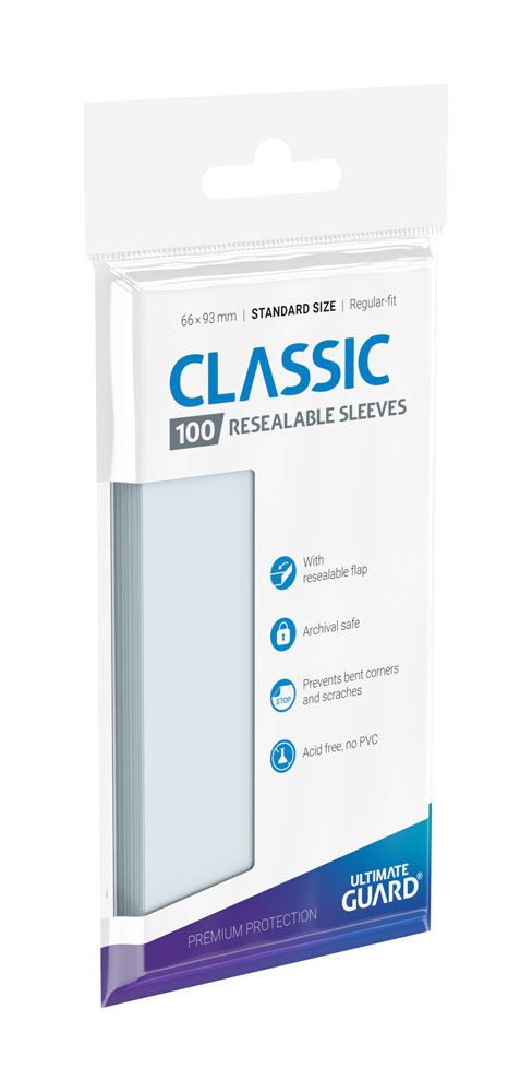 Ultimate Guard Classic Sleeves Standard Size (100) - Resealable P061870