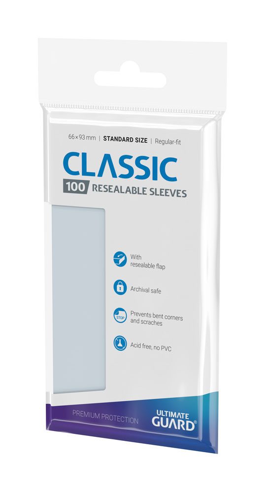 Ultimate Guard Classic Sleeves Standard Size (100) - Resealable P061870