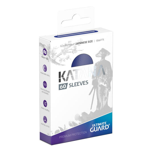 Ultimate Guard Katana Sleeves Japanese Size (60) - Blue P061885