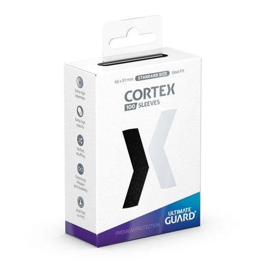 Ultimate Guard Cortex Sleeves Standard Size (100) - Black P061907