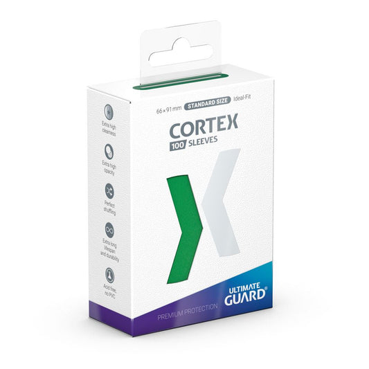 Ultimate Guard Cortex Sleeves Standard Size (100) - Green P061911