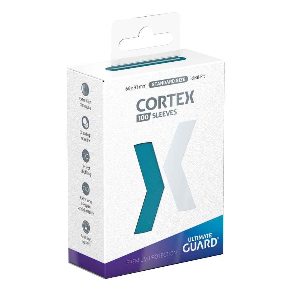 Ultimate Guard Cortex Sleeves Standard Size (100) - Petrol P061912