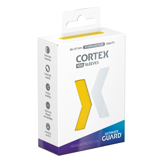 Ultimate Guard Cortex Sleeves Standard Size (100) - Yellow P061915