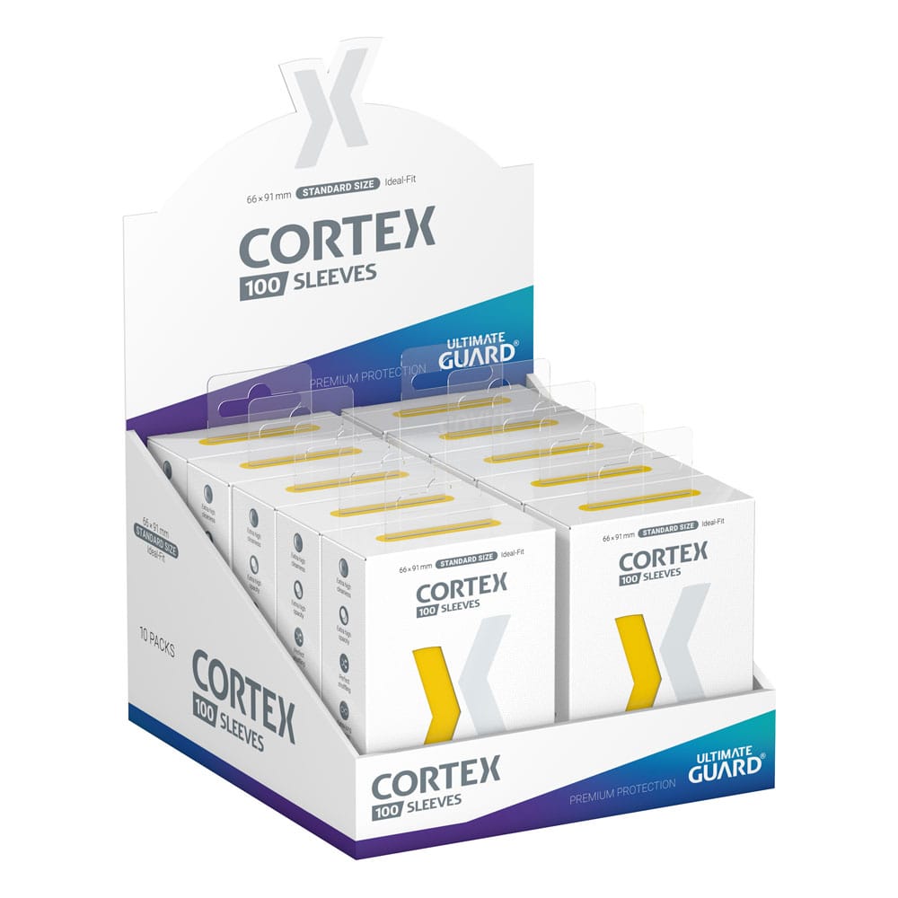 Ultimate Guard Cortex Sleeves Standard Size (100) - Yellow P061915