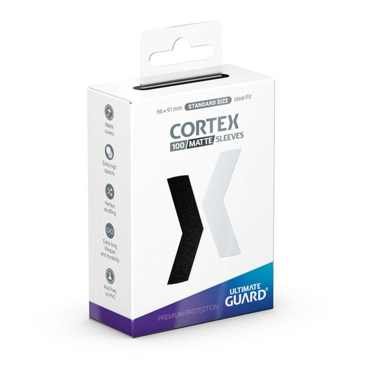 Ultimate Guard Cortex Sleeves Matte Standard Size (100) - Black P061916