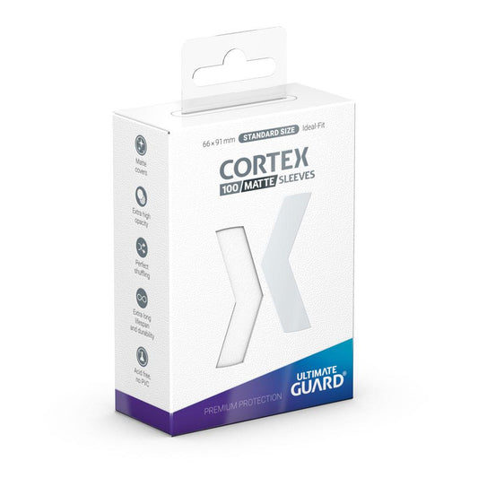 Ultimate Guard Cortex Sleeves Matte Standard Size (100) - White P061917