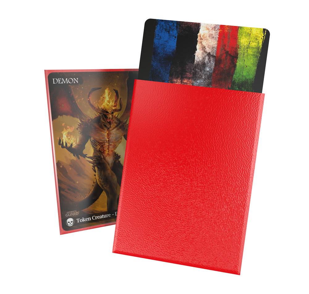 Ultimate Guard Cortex Sleeves Matte Standard Size (100) - Red P061918