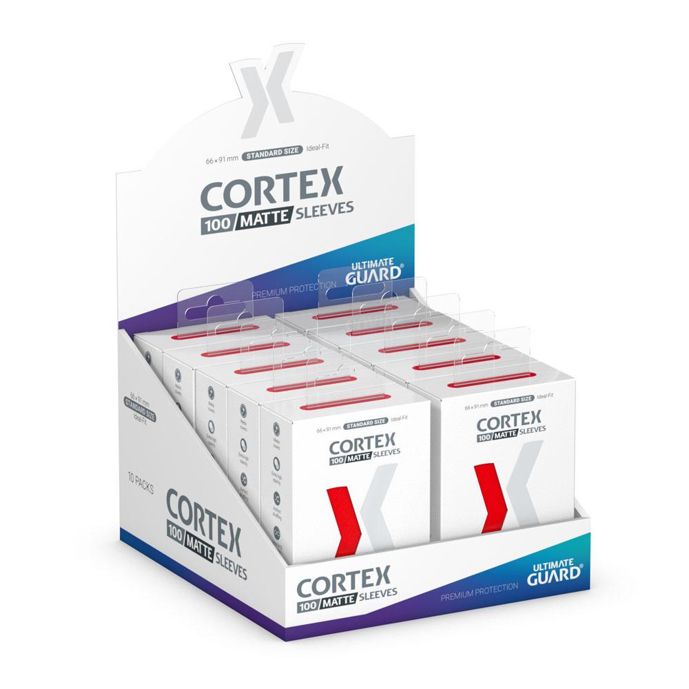 Ultimate Guard Cortex Sleeves Matte Standard Size (100) - Red P061918