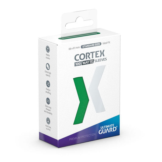Ultimate Guard Cortex Sleeves Matte Standard Size (100) - Green P061920