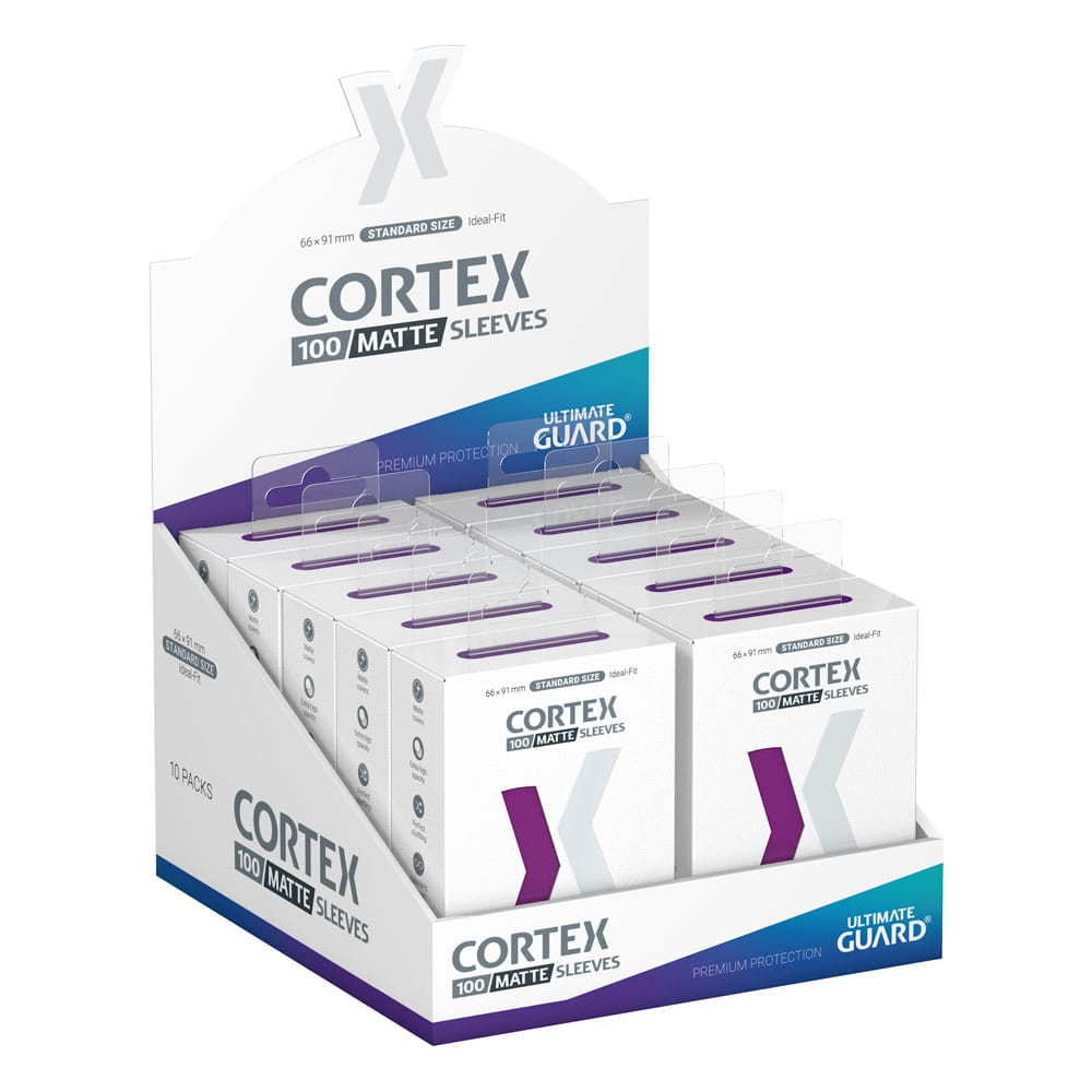 Ultimate Guard Cortex Sleeves Matte Standard Size (100) - Purple P061922