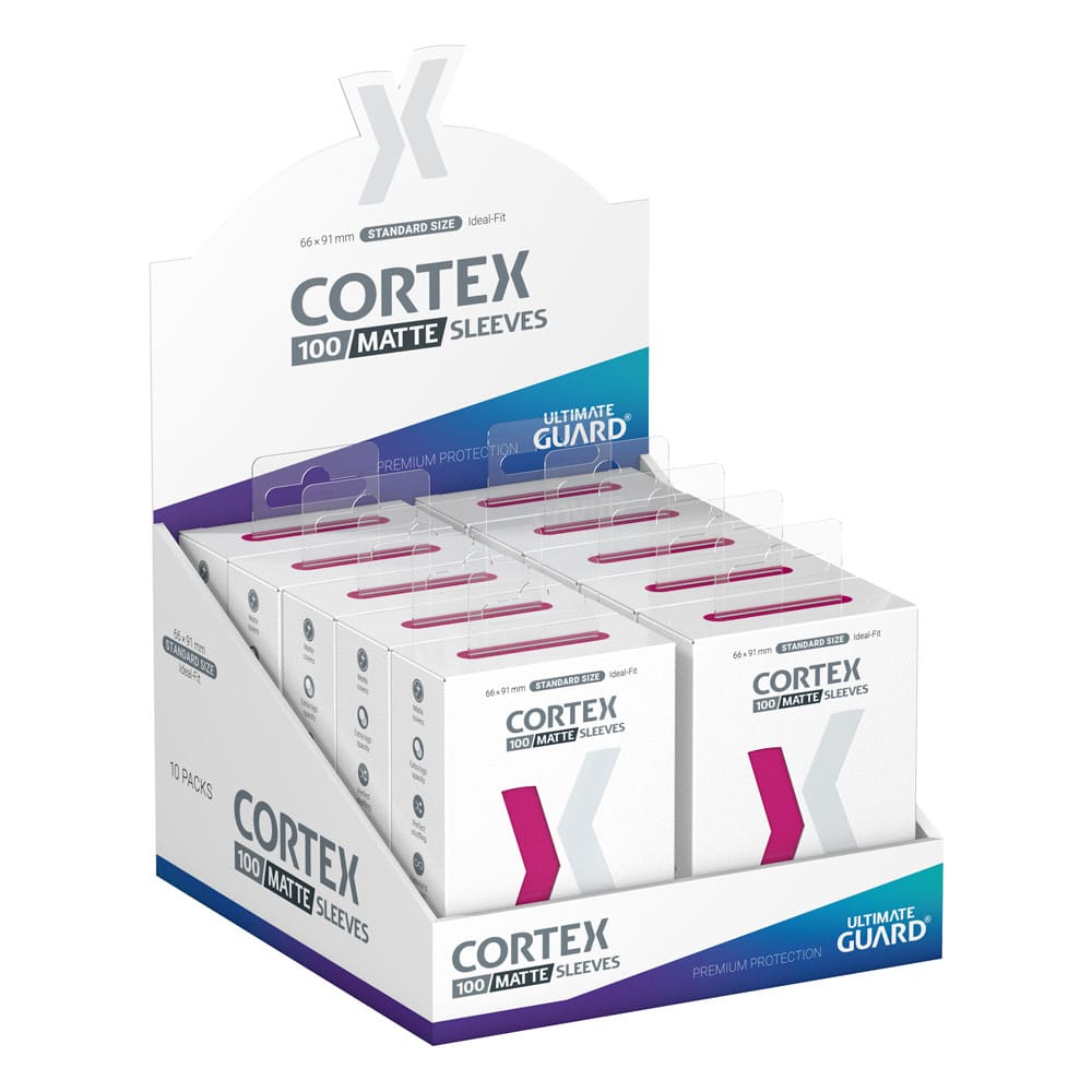 Ultimate Guard Cortex Sleeves Matte Standard Size (100) - Pink P061923