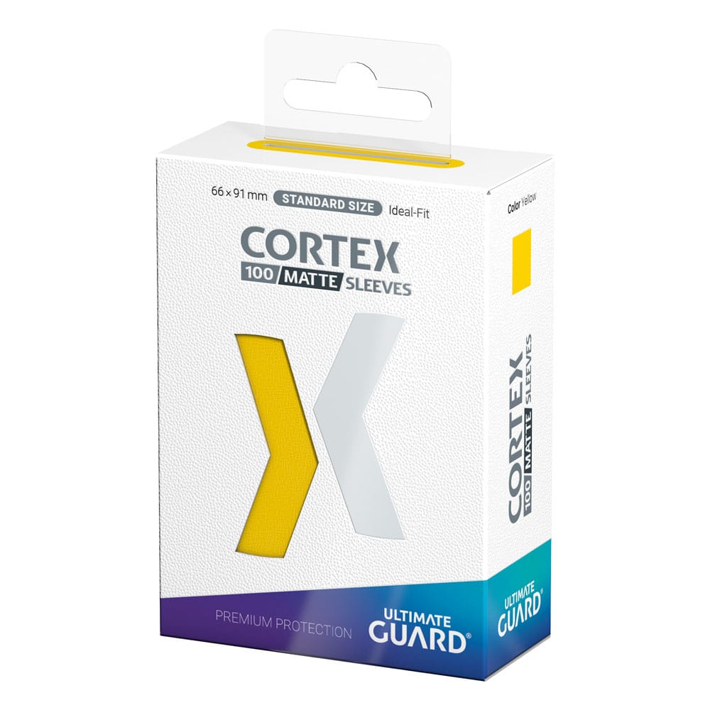 Ultimate Guard Cortex Sleeves Matte Standard Size (100) - Yellow P061924