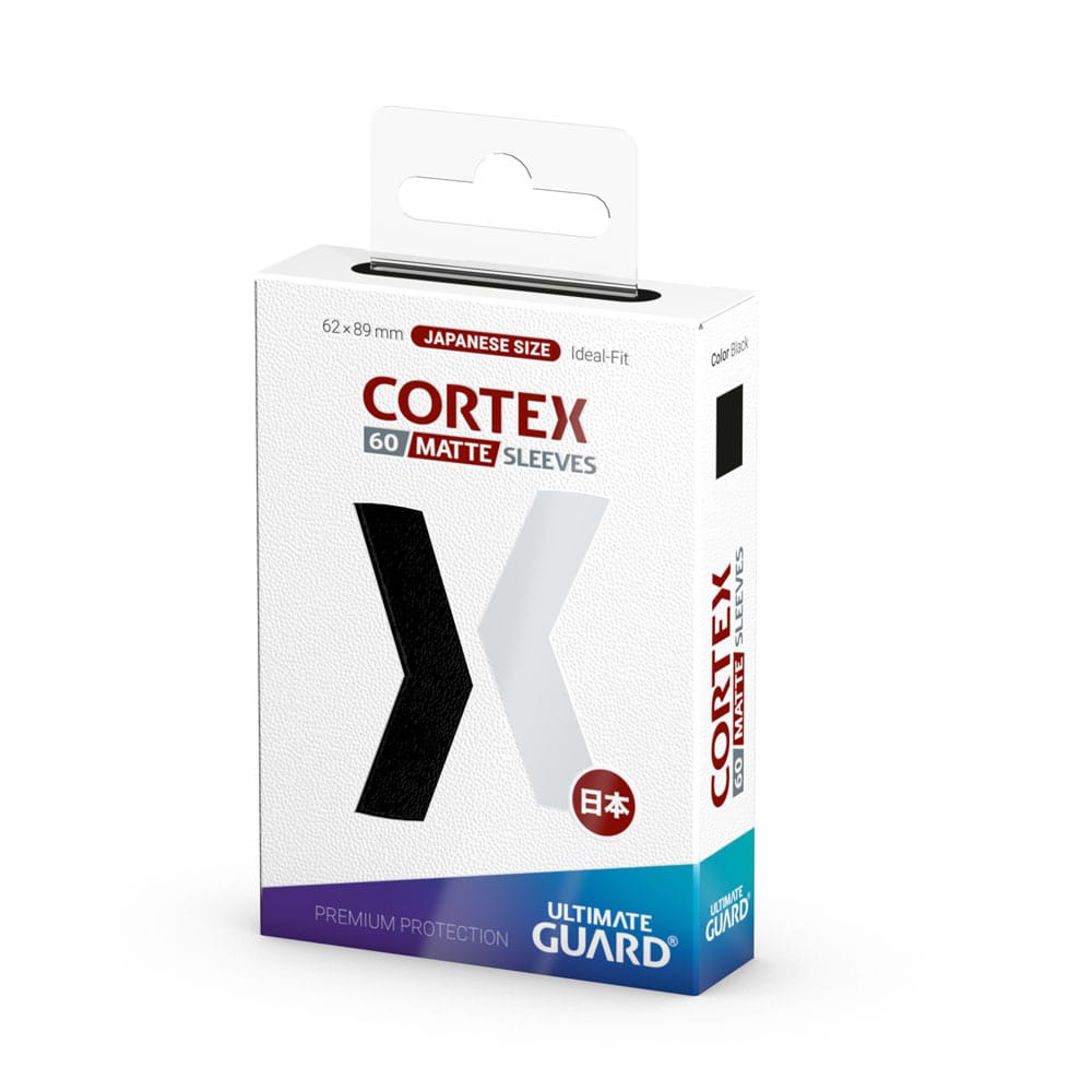Ultimate Guard Cortex Sleeves Matte Japanese Size (60) - Black P061925