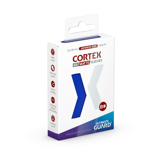 Ultimate Guard Cortex Sleeves Matte Japanese Size (60) - Blue P061928