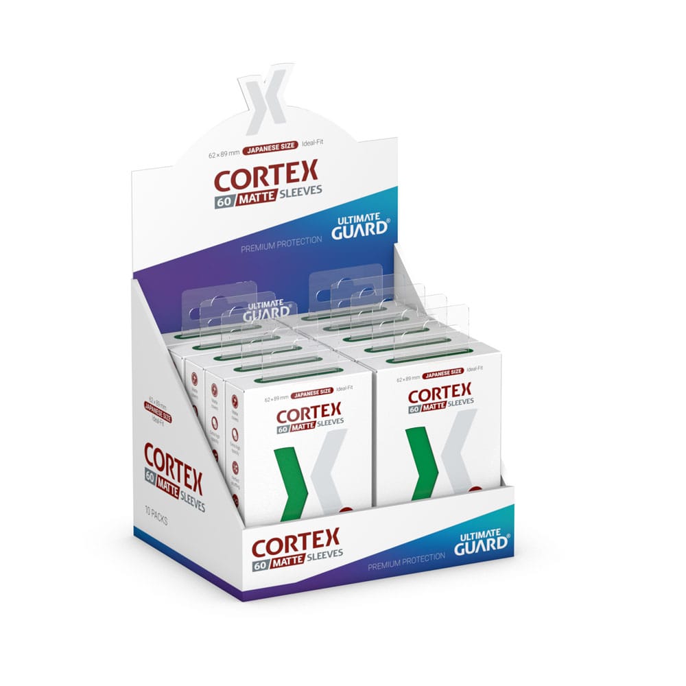 Ultimate Guard Cortex Sleeves Matte Japanese Size (60) - Green P061929