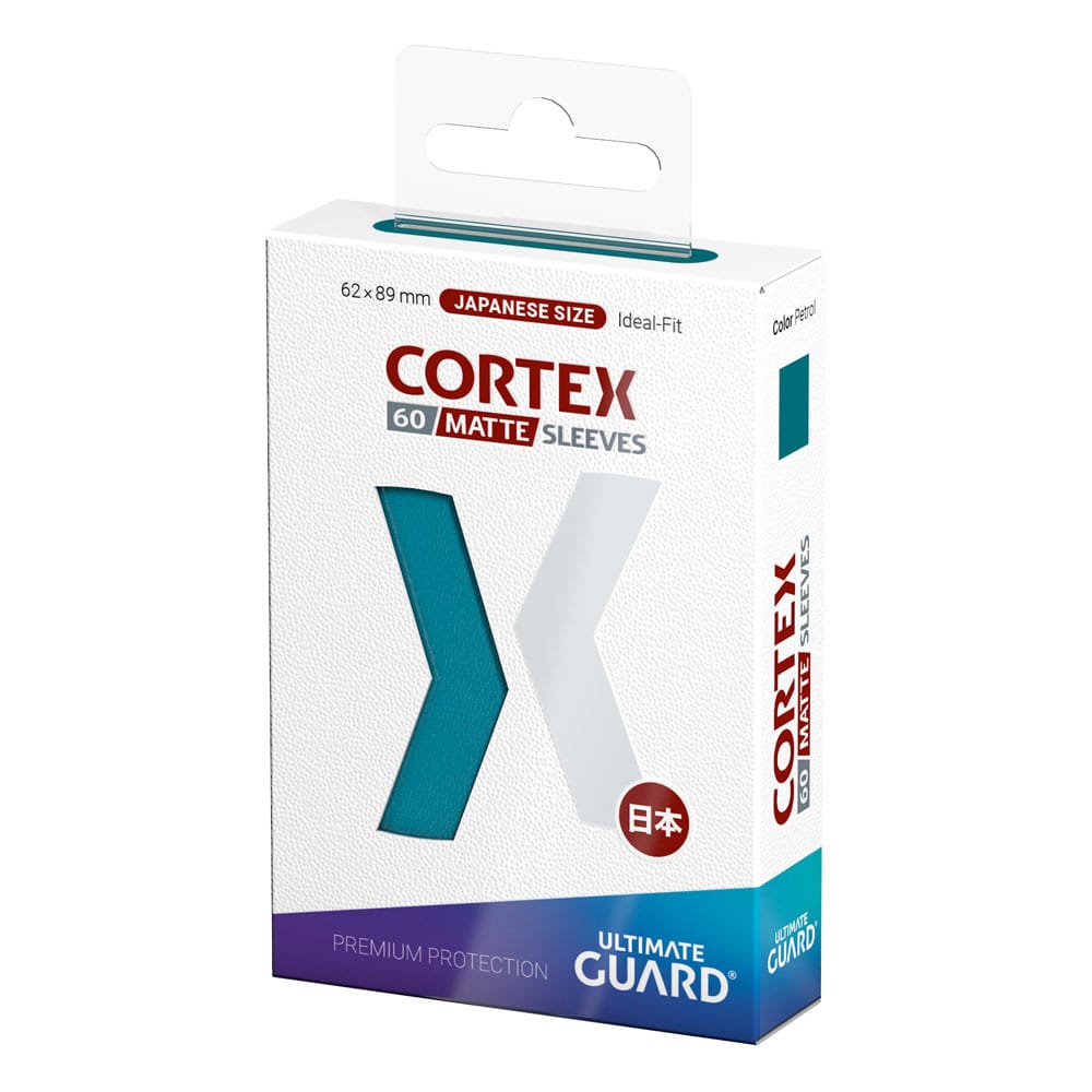 Ultimate Guard Cortex Sleeves Matte Japanese Size (60) - Petrol P061930