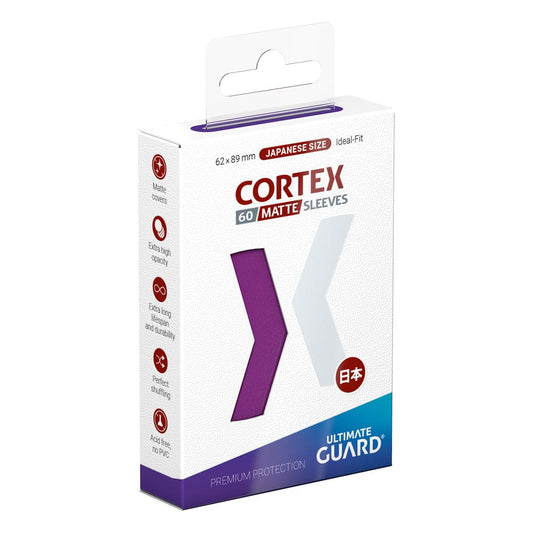 Ultimate Guard Cortex Sleeves Matte Japanese Size (60) - Purple P061931