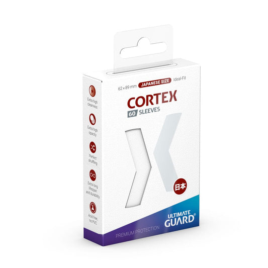 Ultimate Guard Cortex Sleeves Japanese Size (60) - White P061935