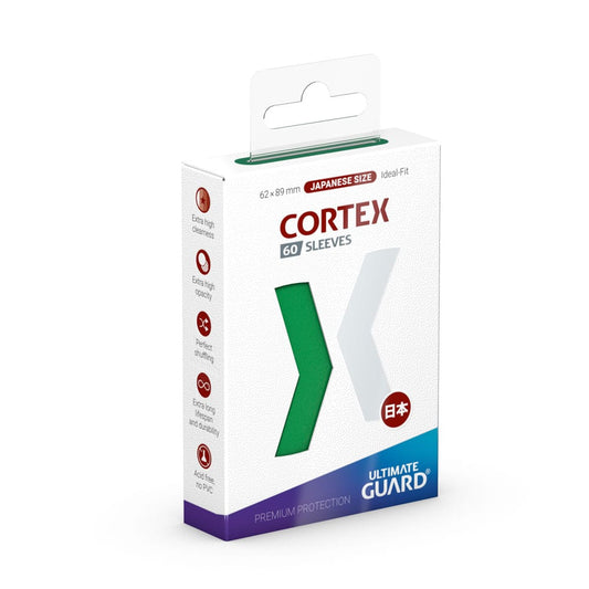 Ultimate Guard Cortex Sleeves Japanese Size (60) - Green P061938