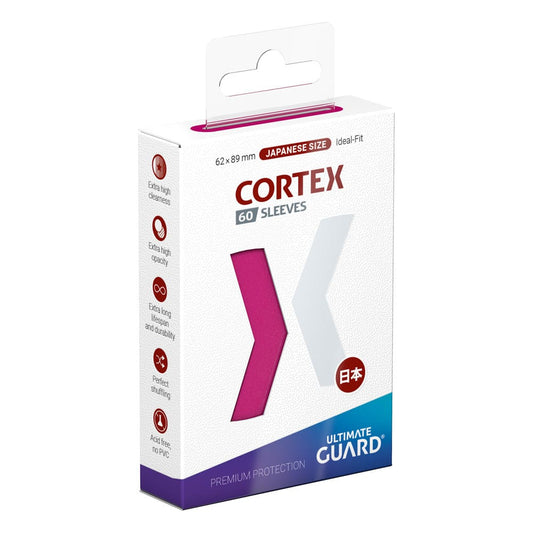 Ultimate Guard Cortex Sleeves Japanese Size (60) - Pink P061941