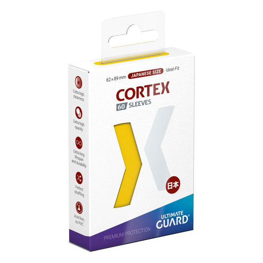 Ultimate Guard Cortex Sleeves Japanese Size (60) - Yellow P061942