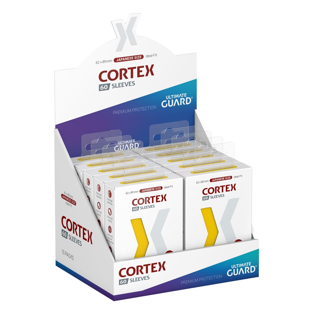 Ultimate Guard Cortex Sleeves Japanese Size (60) - Yellow P061942