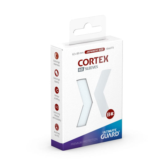Ultimate Guard Cortex Sleeves Japanese Size (60) - Transparent P061946