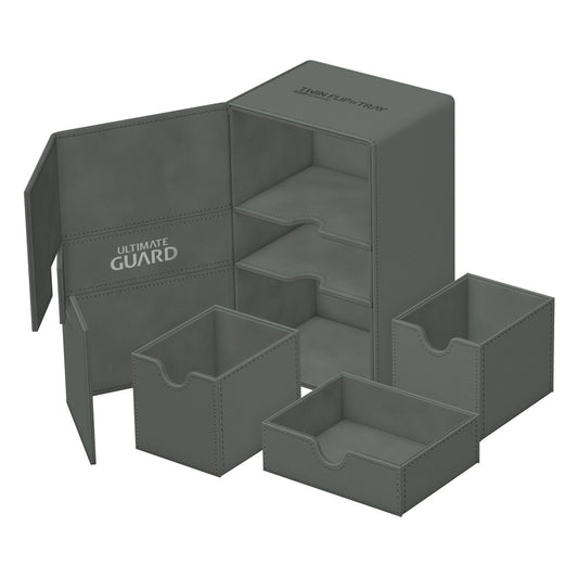 Ultimate Guard Twin Flip'n'Tray 160+ Xenoskin - Grey P061987