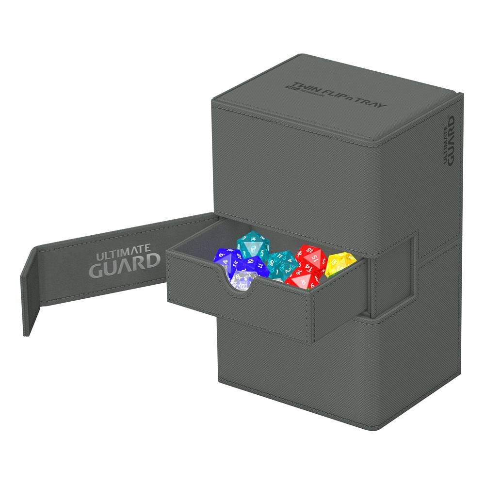 Ultimate Guard Twin Flip'n'Tray 160+ Xenoskin - Grey P061987
