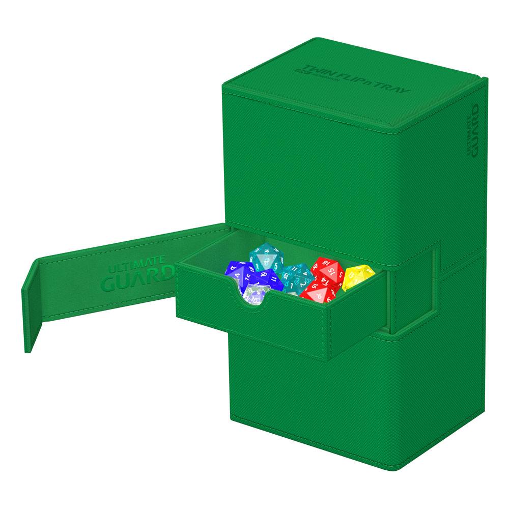 Ultimate Guard Twin Flip'n'Tray 200+ Xenoskin - Green P061992