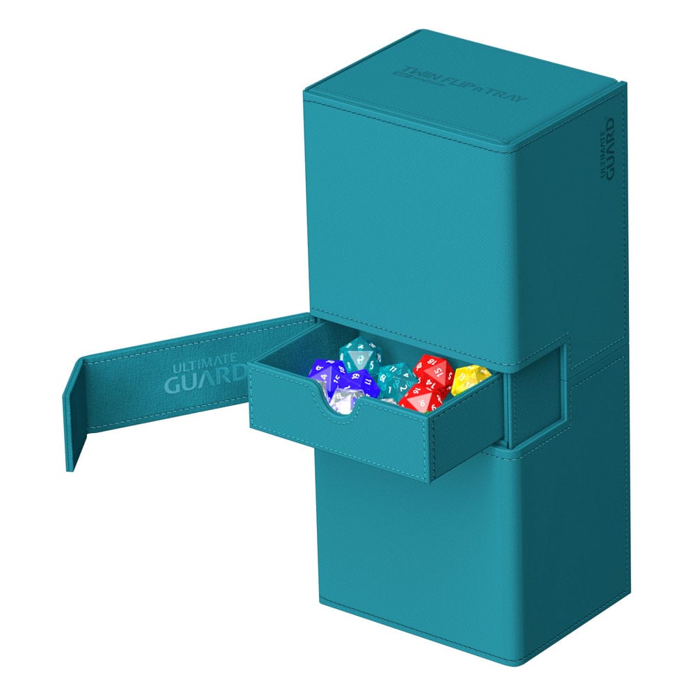 Ultimate Guard Twin Flip'n'Tray 266+ Xenoskin - Petrol P062081