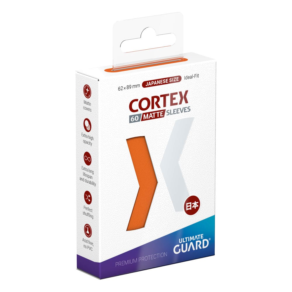 Ultimate Guard Cortex Sleeves Matte Japanese Size (60) - Orange P062102