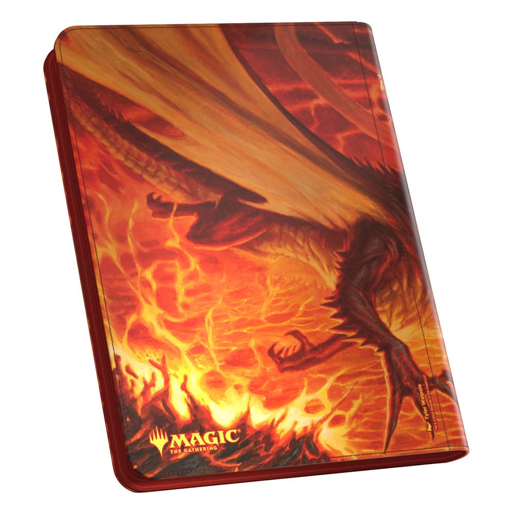Ultimate Guard Zipfolio 360 Xenoskin Magic: The Gathering "Tarkir: Dragonstorm" -  Magmatic Hellkite P062203