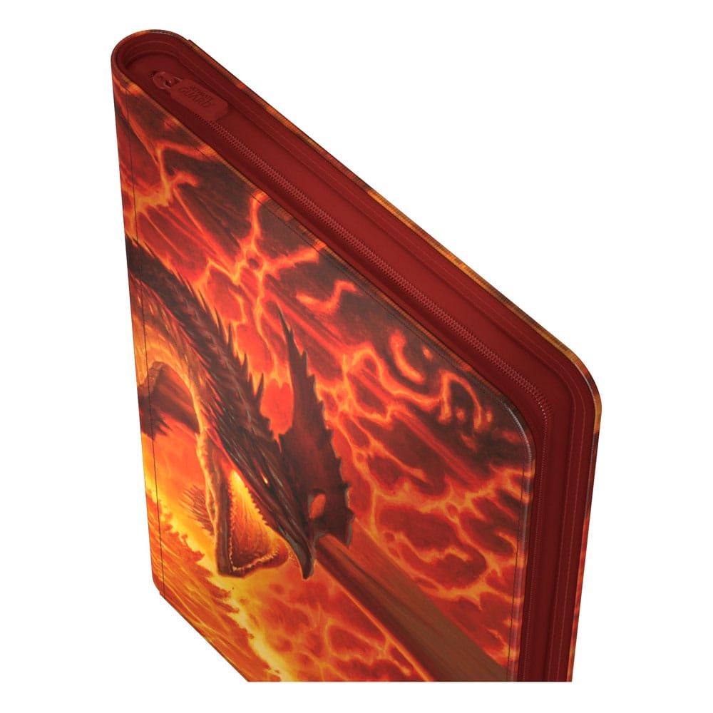 Ultimate Guard Zipfolio 360 Xenoskin Magic: The Gathering "Tarkir: Dragonstorm" -  Magmatic Hellkite P062203