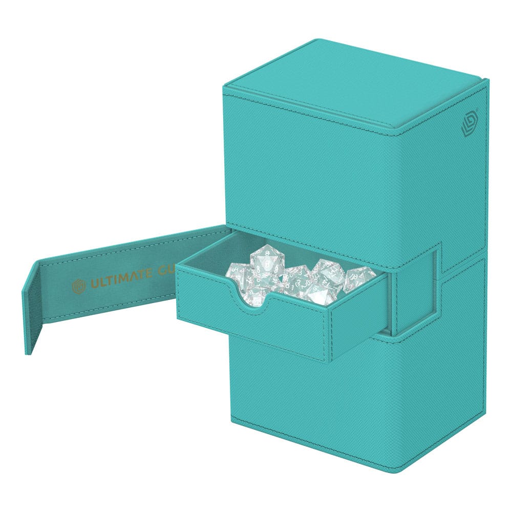 Ultimate Guard Twin Flip'n'Tray 200+ Xenoskin "Summer Edition 2025" - Lagoon P062268