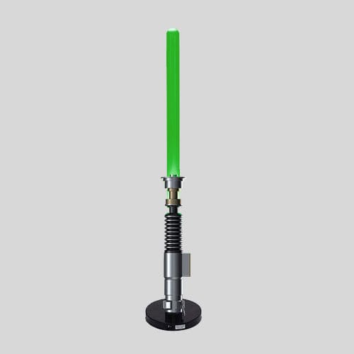 Star Wars Lamp Luke Skywalker Return Of The Jedi Green Lightsaber 59 cm P062339