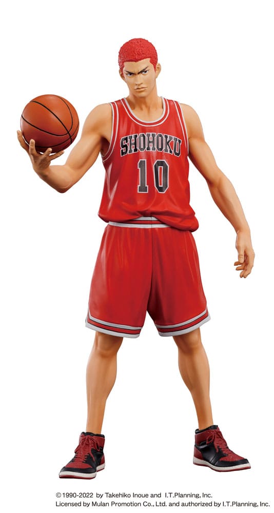 Slam Dunk Scale PVC Statues 5-Pack Shohoku Starting Member Set 15 - 17 cm P065223