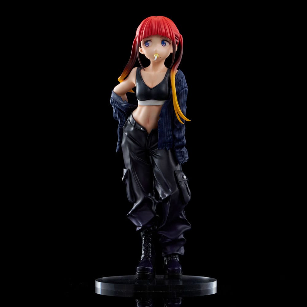 Gridman Universe Zozo Black Collection Statue PVC Chise Asukagawa 21 cm P062387