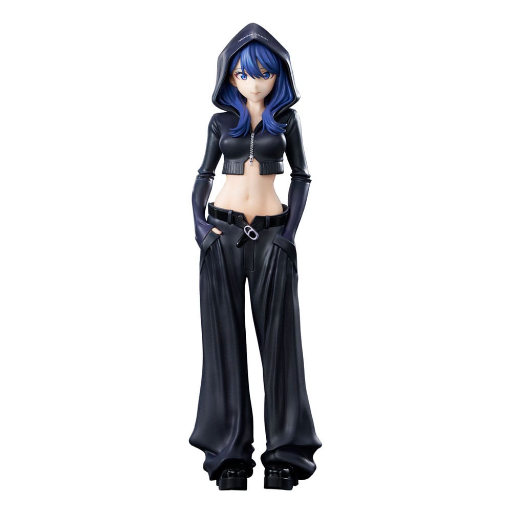 Gridman Universe Zozo Black Collection Statue PVC Rikka Takarada 24 cm P062388