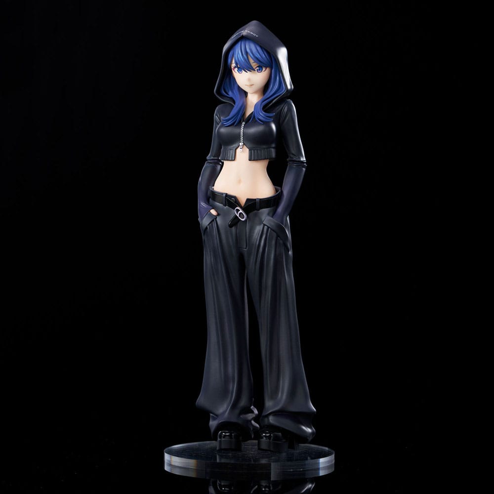 Gridman Universe Zozo Black Collection Statue PVC Rikka Takarada 24 cm P062388